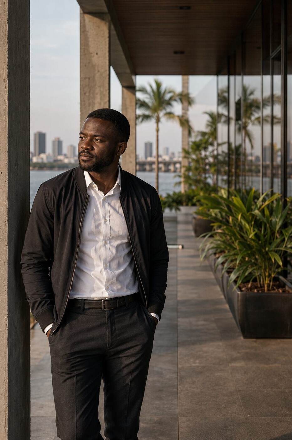 Daniel Adeyemi in Lagos, off site.